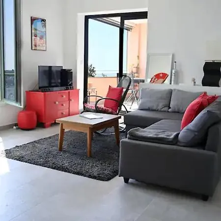 Les Lucioles - Vue Mer, Ac, Wi-fi, 4 Pers Apartamento