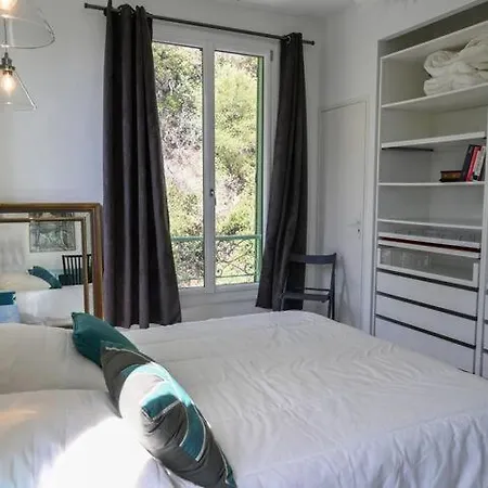 Apartamento Les Lucioles - Vue Mer, Ac, Wi-fi, 4 Pers Villefranche-sur-Mer